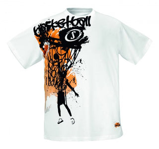 Spalding Authentic Graphic T-Shirt Weiss