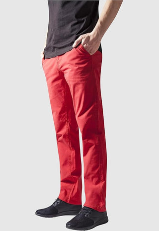 Urban CLassics Chino Pant ( Red )