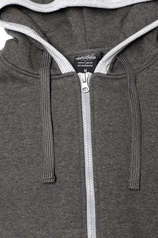 Urban Classics Zip Hoody CHA.GRY