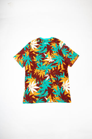 Pelle Pelle T-Shirt ( Dunkelrot-Green )