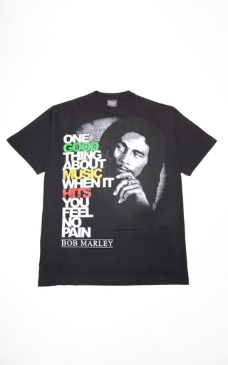 Bob Marly One Good Think About Music Oversized T-Shirt ( Black )