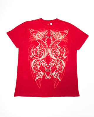 Imperious Graphic Oversized T-Shirt Red Gold Edition für Herren