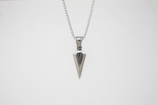 Klassisch Edelstahl Viking Halskette für Herren ( Silver )