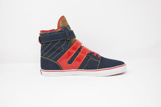 RADII Straight Jacket VLC ( Denim Tan Red ) FM 1037 Herren Schuhe