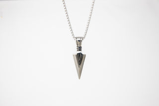 Klassisch Edelstahl Viking Halskette für Herren ( Silver )