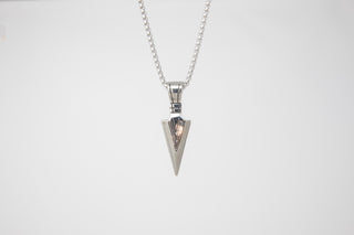 Klassisch Edelstahl Viking Halskette für Herren ( Silver )