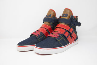 RADII Straight Jacket VLC ( Denim Tan Red ) FM 1037 Herren Schuhe