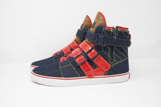 RADII Straight Jacket VLC ( Denim Tan Red ) FM 1037 Herren Schuhe