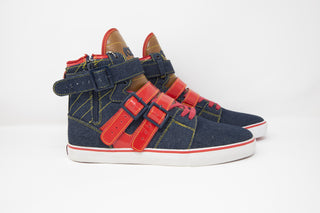 RADII Straight Jacket VLC ( Denim Tan Red ) FM 1037 Herren Schuhe
