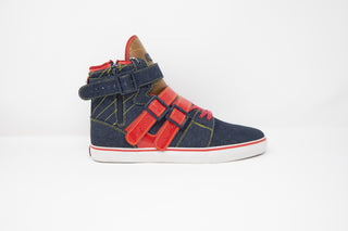 RADII Straight Jacket VLC ( Denim Tan Red ) FM 1037 Herren Schuhe
