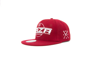 Jaza Snapback Cap in Bordeauxrot