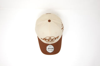 Jaza Unisex Baseball Cap Two Tone Braun