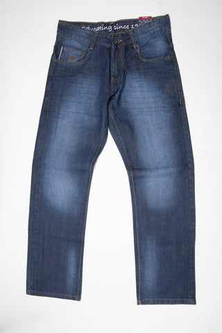 Phat Farm Loose Fit Dark Sand Blue Herren Jeans