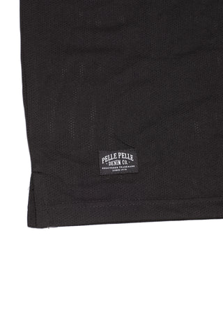 Pelle Pelle Sommer Oversized Sportshirt Retro Schwarz