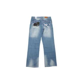 Rocawear Thick Rick Light Sand Blue Baggy Jeans für Herren