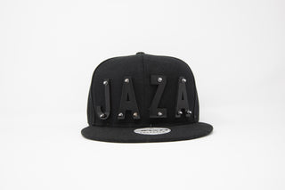 Jaza Snapback Cap in Schwarz Hip Hop Style