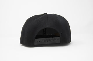 Jaza Snapback Cap in Schwarz Hip Hop Style
