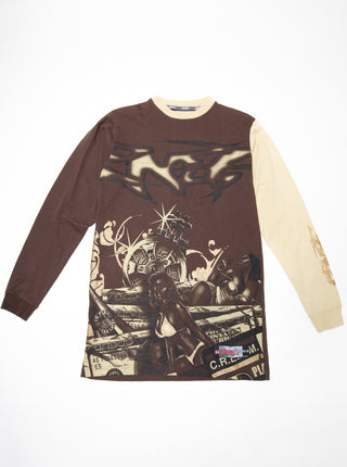 Graphic Long Sleeve T-Shirt für Herren