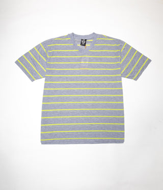 Oversized V Neck T-Shirt ( Grau )