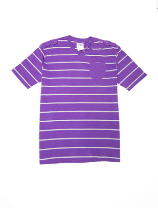 Oversized V Neck T-Shirt ( Lila )