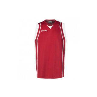 Spalding Crunchtime Tank Top Rot-Weiss